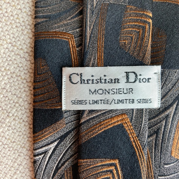 HP🌟Christian Dior Monsieur Limited Series Silk  Tie - Picture 3 of 4